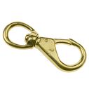 3 3/4" Brass Swivel Eye Snap image number 1
