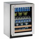 24" Stainless Beverage Center, LHH Lock image number 0