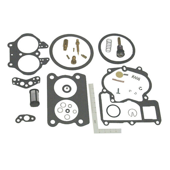 18-7097 Carburetor Kit  for 2 Barrel MerCarb on 1983-86 MerCruisers image number 0