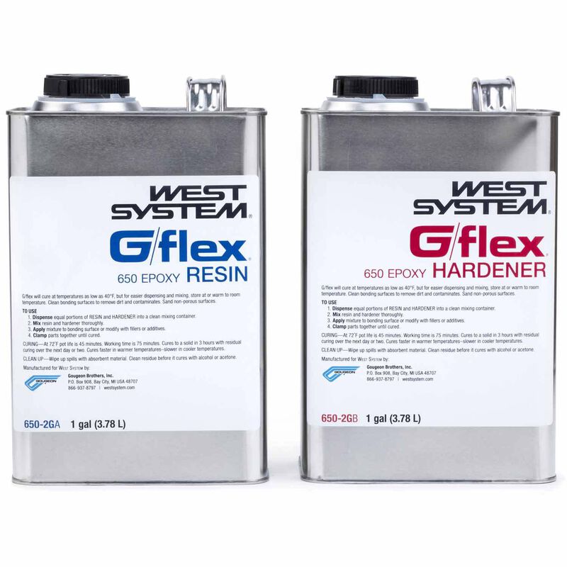G/flex 650-2G Liquid Epoxy, Resin and Hardener image number 0