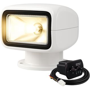 SEAFLO 01 Series 50W Remote Control Halogen Boat Searchlight, White