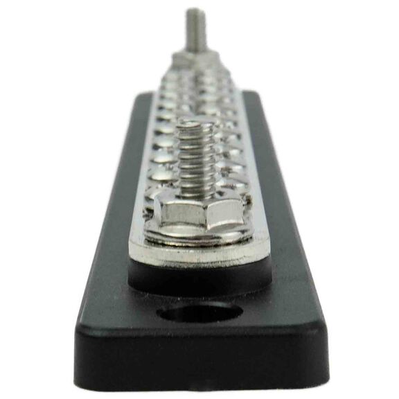 CommonBus Dual 1/4" Stud + Twenty #8 Screws - 150 Amp w-Cover image number 1