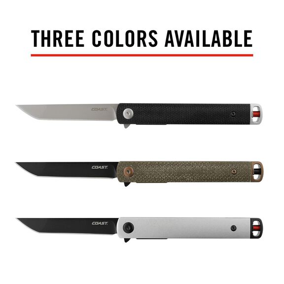 LX500 Select Founders Knife, Silver, Tanto Blade image number 5
