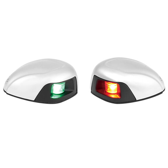 SEAFLO Pair of Horizontal Mount Navigation Lights, Port & Starboard Pair, 2 Nautical Miles Visibility (04-Series) image number 0