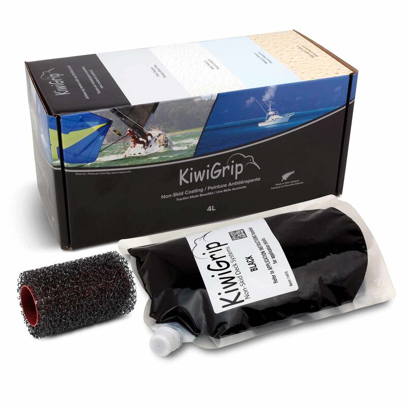 KIWIGRIP Nonskid Coating, Black, 4 Liter West Marine
