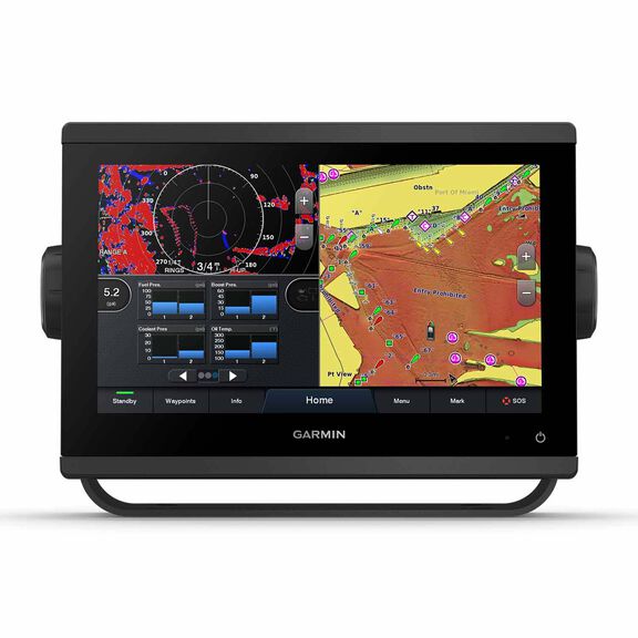 GPSMAP 923xsv  Multifunction Display with SideVu, ClearVu and Traditional CHIRP Sonar and Worldwide Basemap Charts image number 1