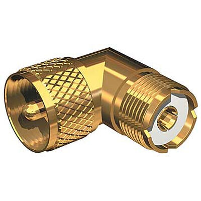 Connector, Gold Plated PL259-SO239