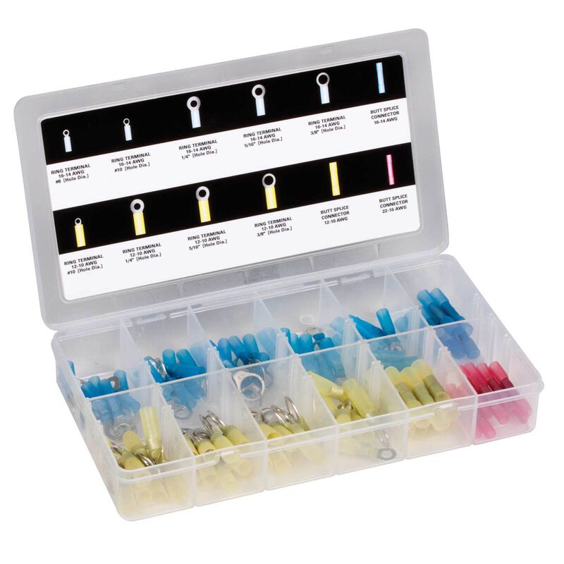 WEST MARINE 120Piece HeatShrink Connector Set West Marine