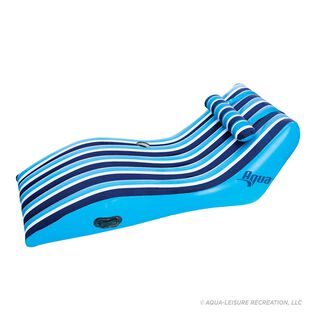 Ultra-Cushioned Comfort Float Lounge with Pillow