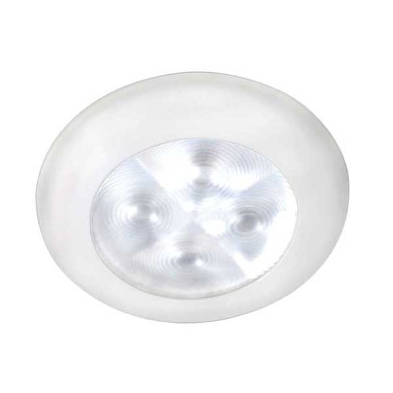 LED Downlight, Spread Light, 12V, White Light, White Plastic Rim image number 0