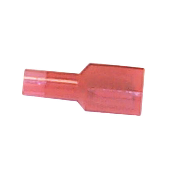 16-14 AWG Female Fully Insulated Quick Disconnects, Red, 100-Pack image number 0