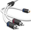 RCA Marine Grade Tinned 100% Copper OFC Y Connector 1 Female  to 2 Male image number 5