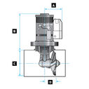 Lewmar 185TT5.0 Bow Thruster - 12V, 6.7 HP (5.0 kW), Typical Boat 40 to 55 ft image number 1