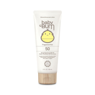 SPF 50 Baby Bum Mineral Sunscreen Lotion