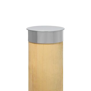 Nautical Stainless Steel Round Post Caps