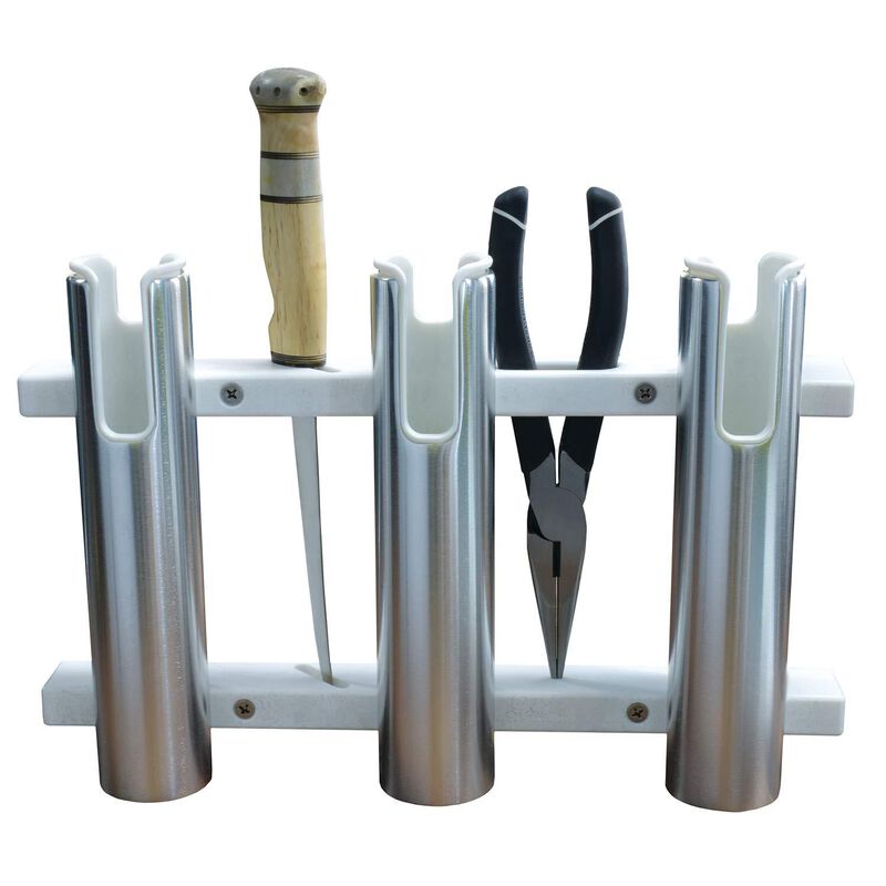 TACO MARINE Aluminum/Poly 3 Rod Rack | West Marine