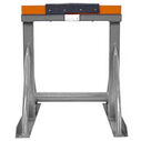 Galvanized Keel Bench, 28"H x 24 1/2"W x 30"L image number 0
