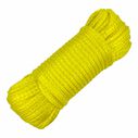 1/4" x 100' Utility Line, Hollow Braid MFP, Yellow image number 1