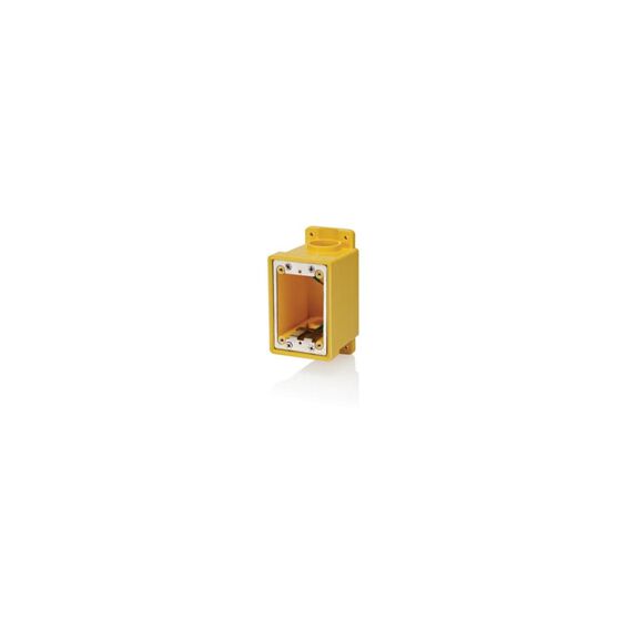 Extra Deep FD Box, Single-Gang, 26.0 Cubic Inch Capacity, 1" unthreaded conduit openings with reducers for 3/4" and 1/2" conduit, Industrial Grade image number 0