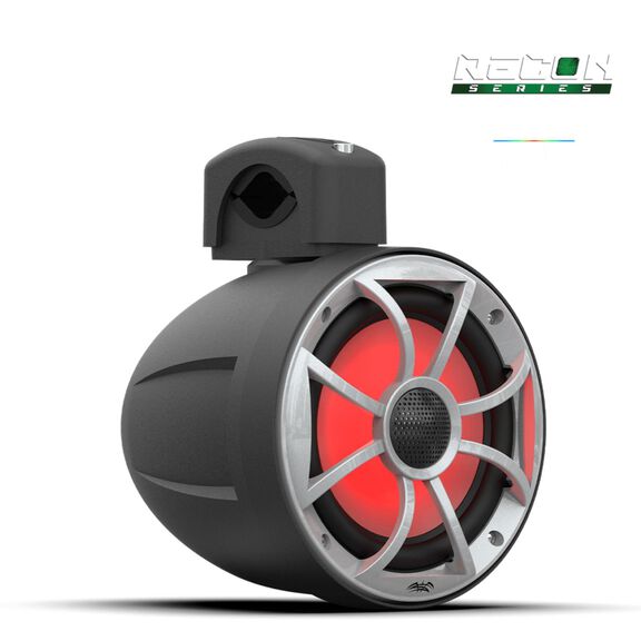 Wet Sounds Recon 6.5-Inch Coaxial Tower Speakers w/ XS Silver RGB Grilles image number 1