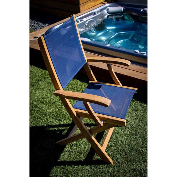 Bimini Teak Folding Deck Chair image number 7
