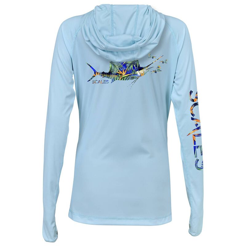SCALES Women's Fly Sail Pro Performance Hooded Shirt