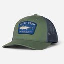 Big Blue Amadeo Retro Trucker Hat image number 0