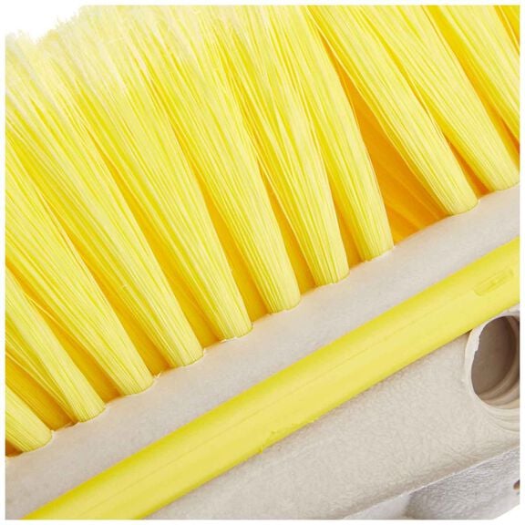 Deluxe Soft Wash 8" Brush Head with Bumper, Yellow, Soft image number 1