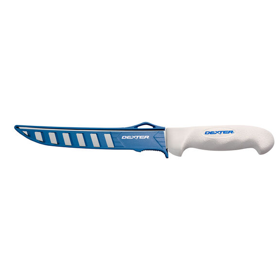 8" Sofgrip&reg; Flexible Wide Fillet Knife with Edge Guard image number 1