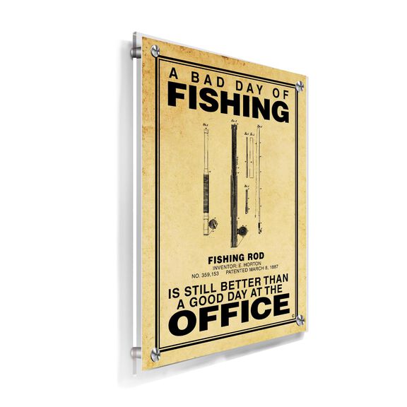 A Bad Day Fishing Poster Parchment image number 1