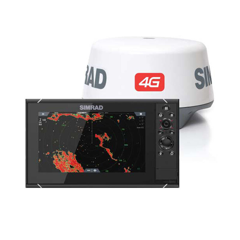 NSS9 evo3 Multifunction Display with Insight Charts and 4G Radar Package image number 0