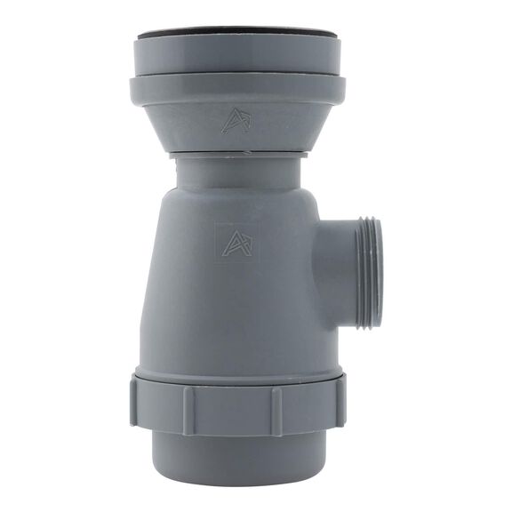 2" Drain, Trap Sink Drain, 1-1/4"-M Thread,  w/Strainer, w/Chain Stopper Ultra-Mirror Finish image number 1