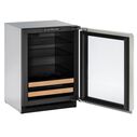 24" Stainless Beverage Center, LHH Lock image number 2