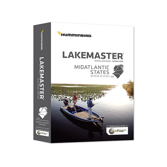 HCMA2 Lakemaster Mid-Atlantic States Chart MicroSD Card, Version 2 image number 0