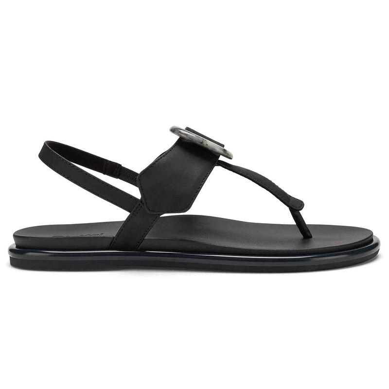 Olukai Women's La'I T-Bar Sandals, in Lava Rock/Lava Rock, Size 6 | by West Marine