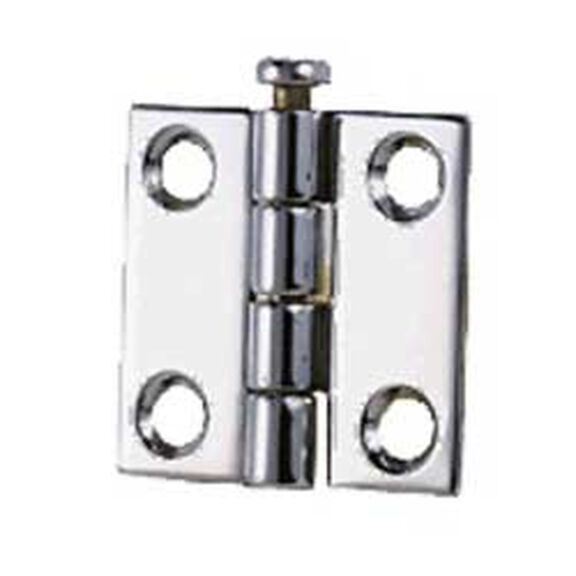 Chrome-Plated Brass Butt Hinge - 2-1/2" image number 0