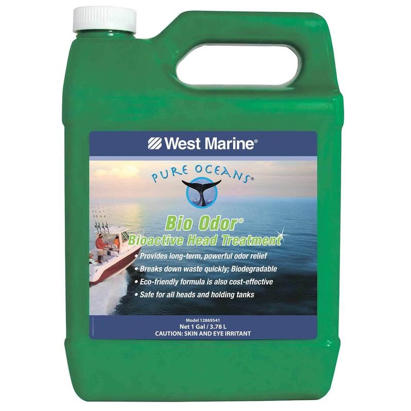 WEST MARINE Bio Odor Bioactive Head Treatment, Gallon West Marine