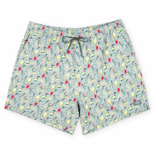 Men's Strike Printed Swim Trunks