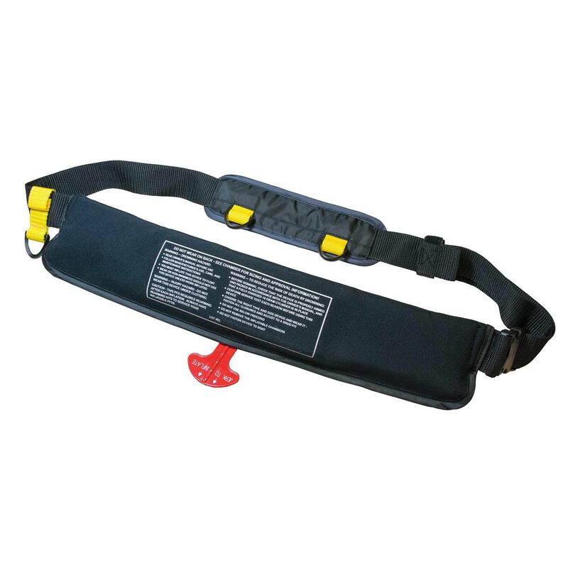 WEST MARINE UltraSlim Manual Inflatable Life Jacket Belt Pack, Tie Dye