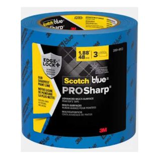 ScotchBlue PROSharp Painter's Tape 2093+-48TC3, 1.88" x 60 yd (48mm x 54,8m), 3 rolls/pack