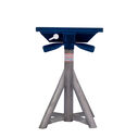 18" to 25" Flat Top Galvanized Powerboat Stand image number 0