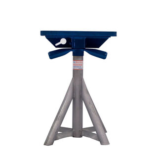 18" to 25" Flat Top Galvanized Powerboat Stand