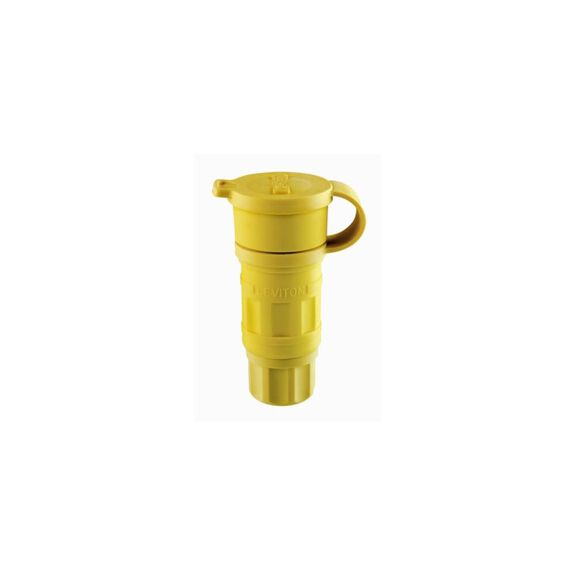 20 Amp 125 Volt Locking Connector, Industrial Grade, Grounding, NEMA L5-20R 2P-3W, Wetguard Watertight image number 0
