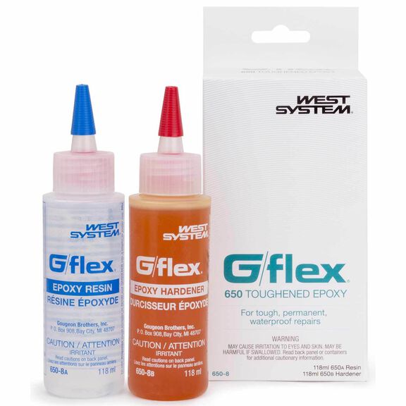 G/flex 650-8 Liquid Epoxy, Resin and Hardener image number 0