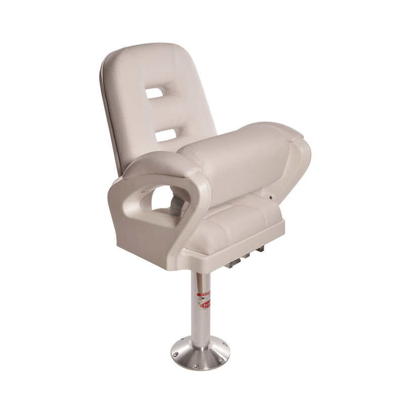 TODD Miami Upholstered FlipUp Helm Chair West Marine