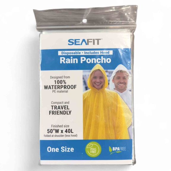 Disposable Rain Poncho image number 2