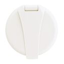 Recessed Shower Warm White Cup & Lid, Small Warm White Sprayer No Hook, 6' White Rubber Hose image number 7