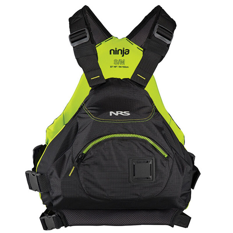 Ninja Paddling Life Jacket, XX-Large, Black image number 0