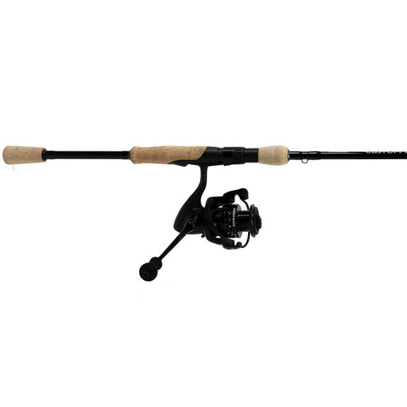 OKUMA 6'6" Custom Black Freshwater Spinning Combo, Medium/Light Power OKUMA 6'6" Custom Black Freshwater Spinning Combo, Medium/Light Power