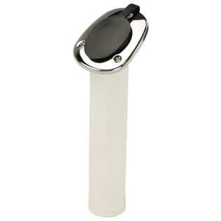 Nylon Flush Mount Rod Holder with Stainless Steel Cap